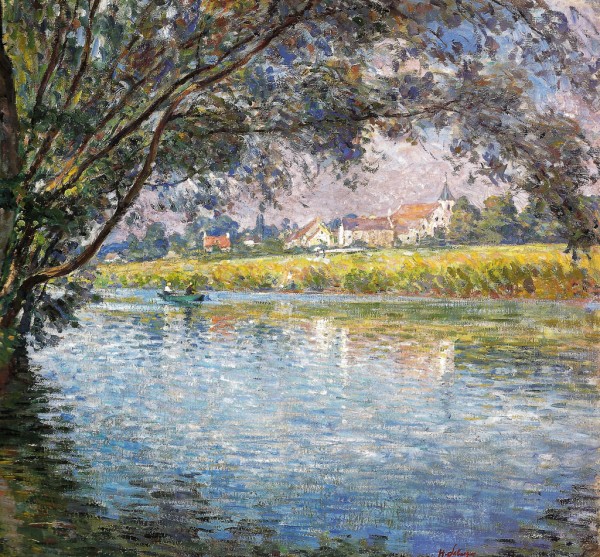 Bank of the River by Henri Lebasque